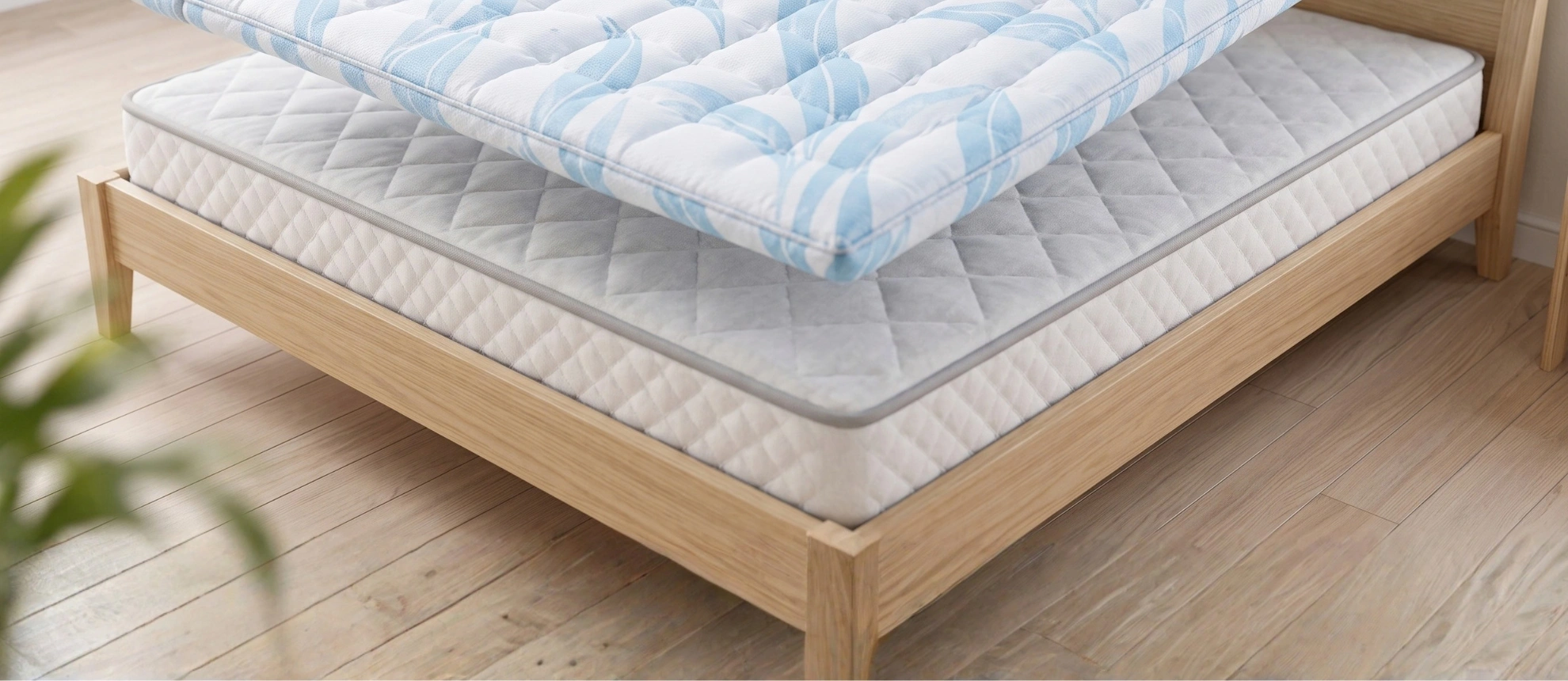 Majida Ameer mattress protector fitted on mattress