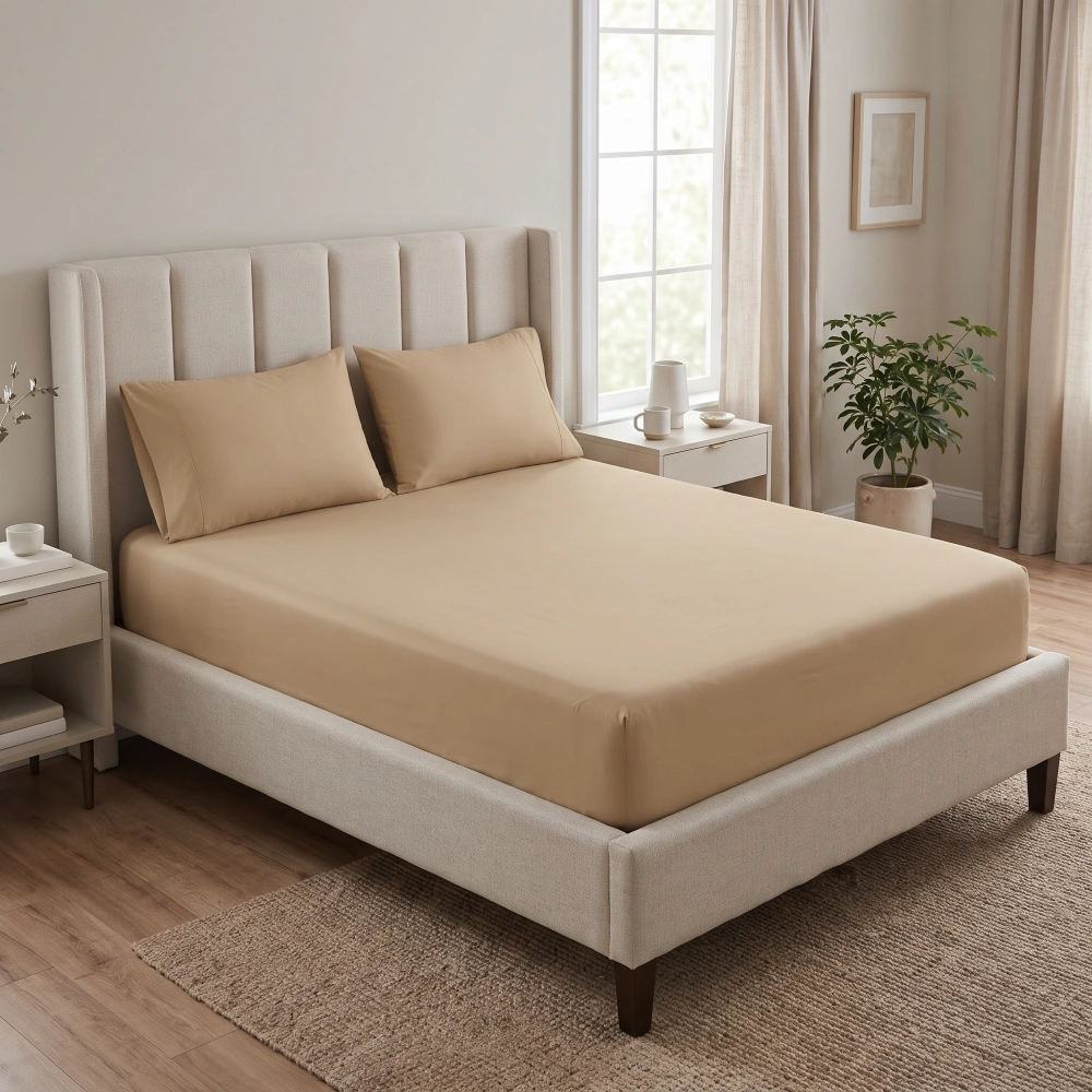 Desert Sand Fitted Sheet - Photo 4