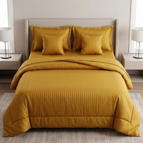 Golden Mustard Bed Set