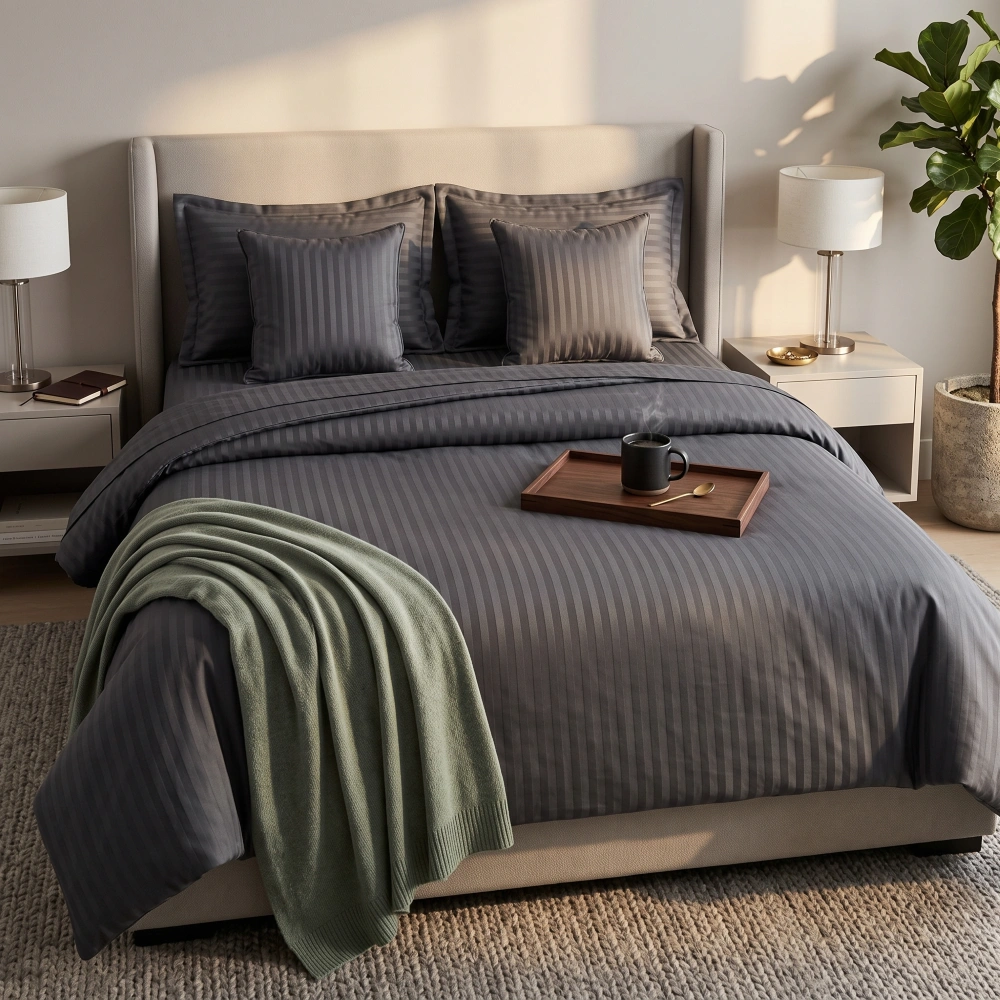 Graphite Luxe Bed Set - Photo 4